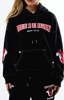 True Religion x Playboy Fleece Oversized Hoodie