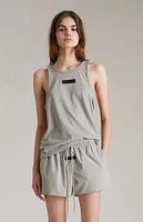 Fear of God Essentials Women's Dark Heather Oatmeal Tank Top