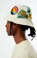 OYSTER EXPEDITION Patched Up Corduroy Bucket Hat