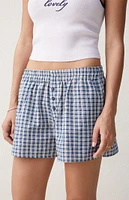 Beverly and Beck Plaid Boxer Shorts