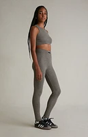 Fear of God Essentials Women's Homestead Heather High Power Ribbed Knit Leggings