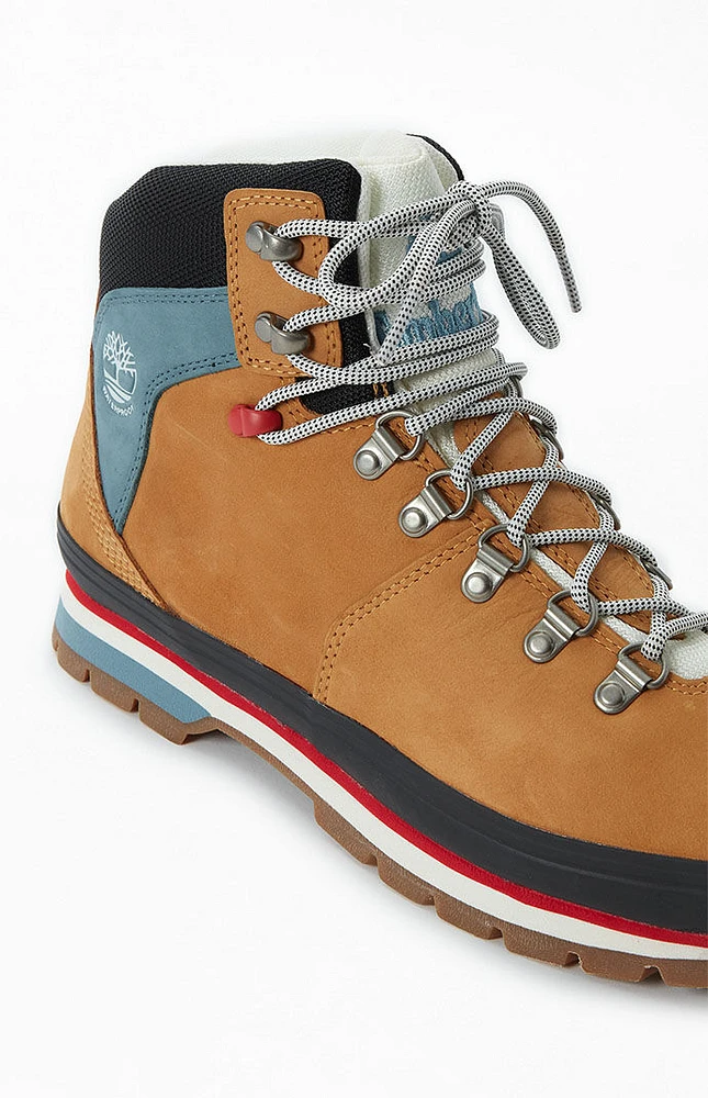 Women's Tan Euro Hiker Waterproof Boots