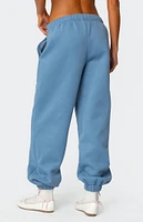 Edikted Bow Bliss Oversized Sweatpants