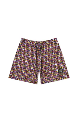 WeSC America Inc Zack Palm Polaroid Aop 5" Swim Trunks