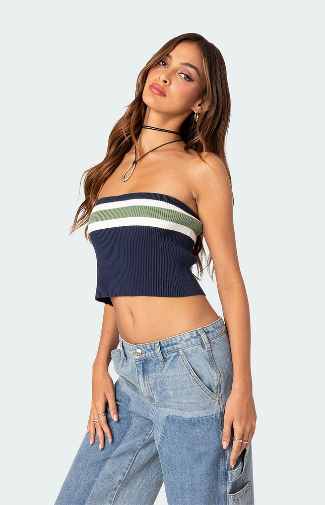 Cyprus Knit Tube Top