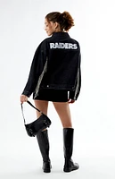 NFL Wild Collective x PacSun Las Vegas Raiders Denim Jacket