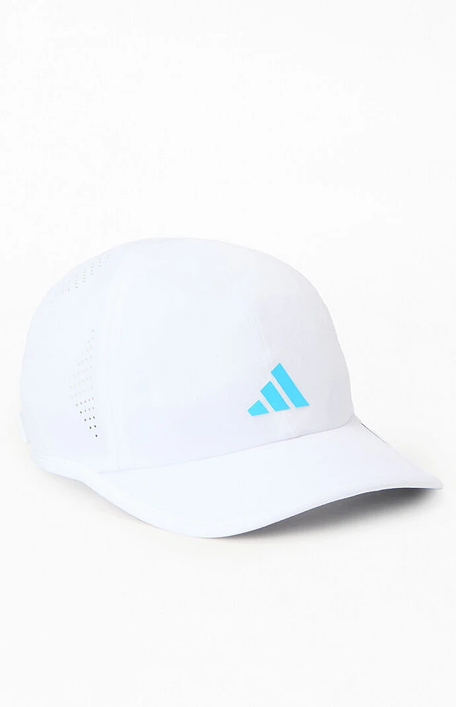 adidas Kids White Superlite 3 Hat