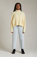 Fear of God Essentials Garden Yellow Turtleneck Sweater