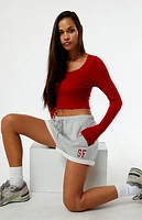 Pacsun San Francisco Rolled Sweat Shorts