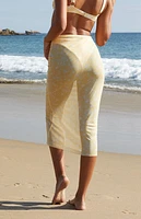 Pacsun Destination Mesh Midi Skirt