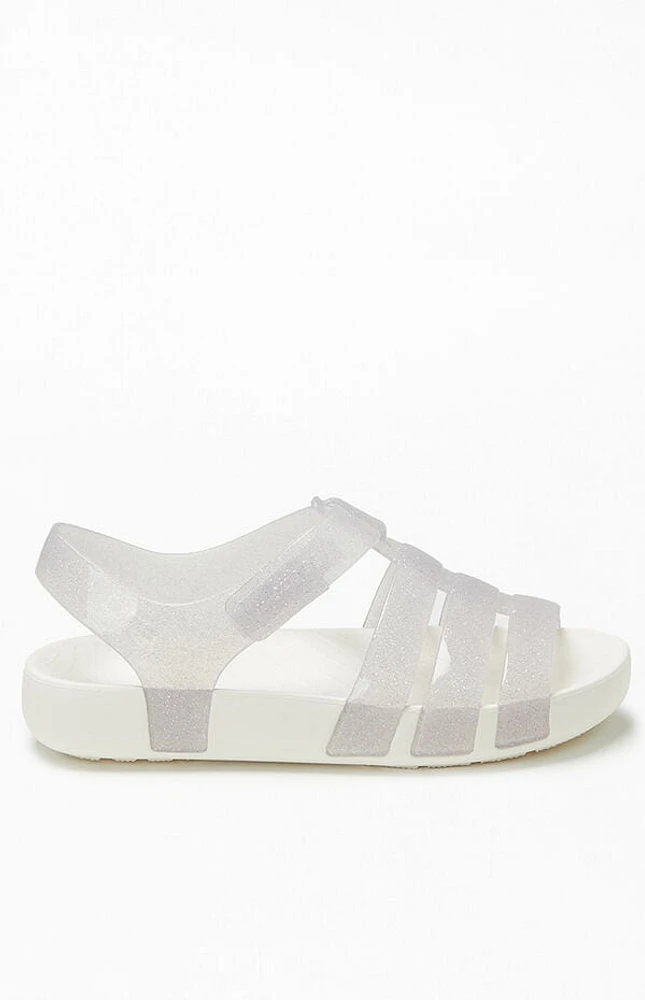 Crocs Kids' Isabella Glitter Sandals