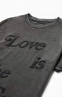 Pacsun Love Is The Cure Puff Graphic T-Shirt
