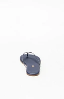 TKEES Women's Navy Liners Sandals