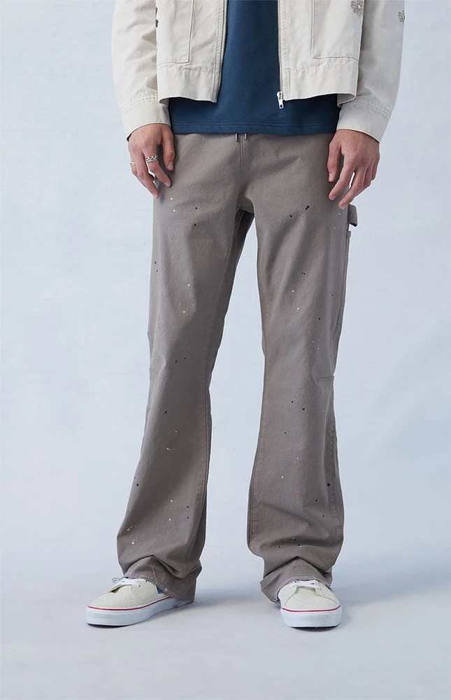 PacSun Eco Stretch Canvas Khaki Slim Bootcut Pants