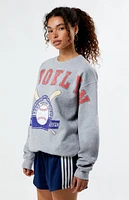 Golden Hour Brooklyn Baseball Athletic Crew Neck Sweatshirt