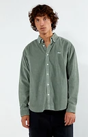 Obey Grafton Corduroy Woven Long Sleeve Shirt