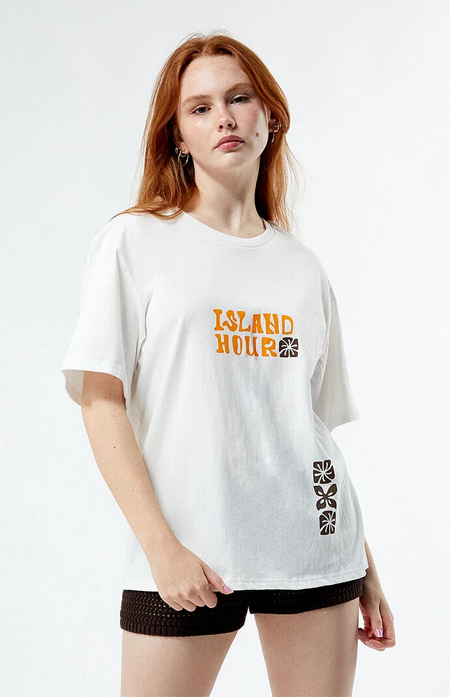 Rhythm Island Hour Vintage Oversized T-Shirt