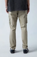 Pacsun Eco Stretch Olive Slim Cargo Pants