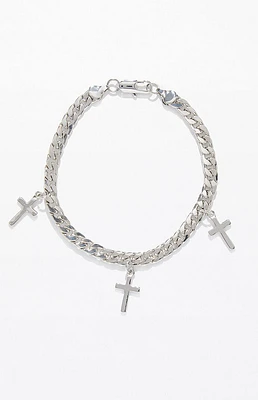 PacSun Cross Chain Bracelet