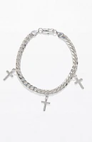 PacSun Cross Chain Bracelet