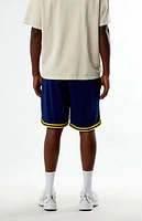 Mitchell & Ness Michigan Wolverine Basketball Shorts
