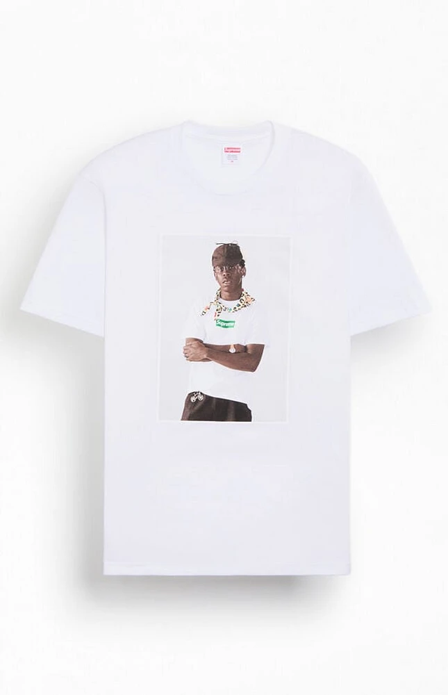 Supreme White Tyler The Creator T-Shirt