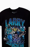 Mitchell & Ness NBA Charlotte Hornets Larry Johnson T-Shirt