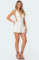 Edikted Catalina Strappy Backless Mini Dress