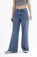 PacSun Lena Dark Indigo Low Rise Super Baggy Jeans