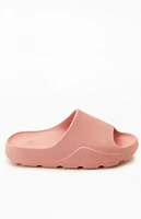 Kappa Women's Pink Authentic Plume 1 Slide Sandals