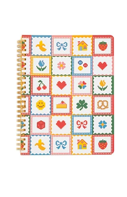 ban.do Quilt Rough Draft Mini Notebook