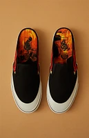 Vans x A$AP Worldwide Black & Red Classic Slip-On Mule Shoes