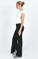 Princess Polly Allen Ribbed Wide Leg Pants