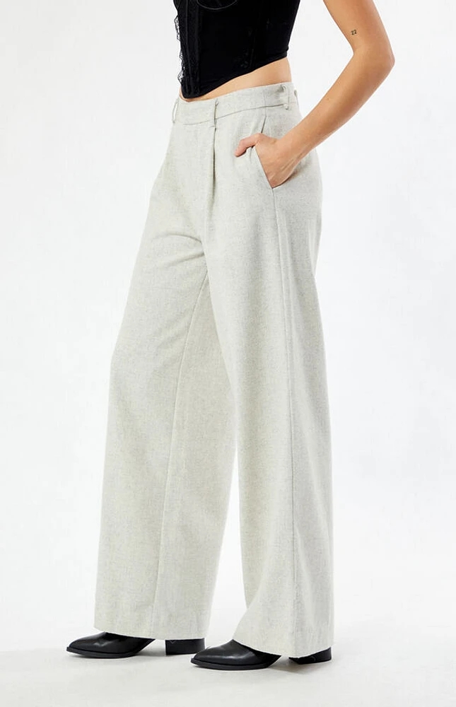 Low Rise Wide Leg Trousers