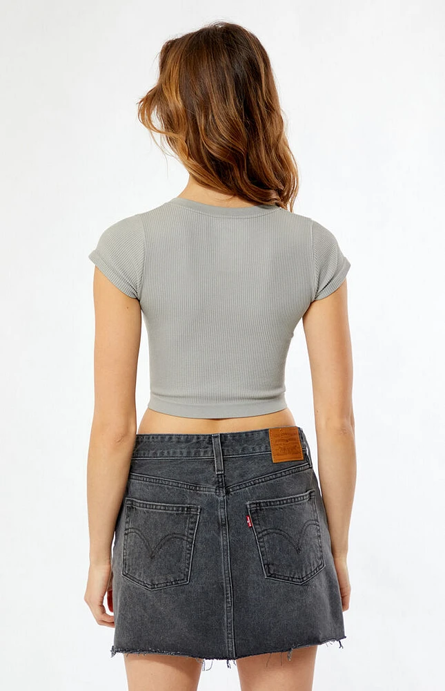 Levi's Recrafted Icon Denim Mini Skirt