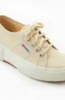 Superga Women's Beige 2287 Bubble Platform Sneakers