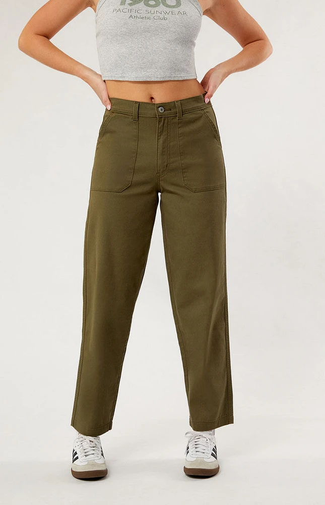 Levi's Olive Utility Pants