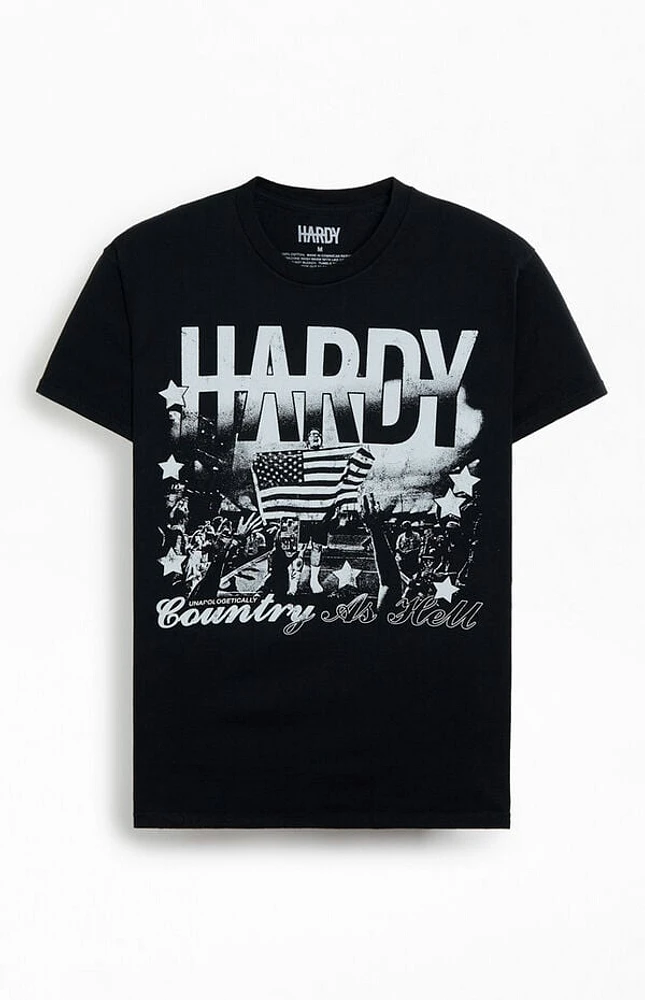 Hardy Country As Hell T-Shirt