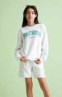 PacSun Kids White Crew Neck Sweatshirt