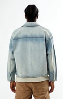 PacSun Washed Denim Gas Jacket