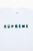 Supreme White Stencil T-Shirt