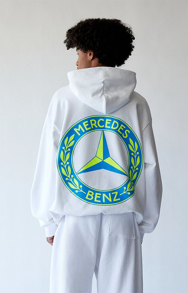 x Mercedes Benz White Hoodie