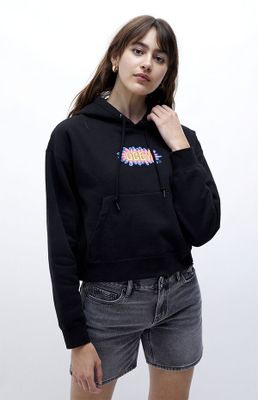Bubble Cropped Hoodie