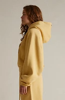 Fear of God Essentials Women's Amber Fleece Cropped Hoodie