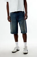 Levi's Dark Indigo 469 Loose Fit Denim Shorts