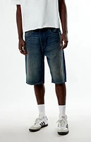 Levi's Dark Indigo 469 Loose Fit Denim Shorts