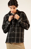 PacSun Tweed Plaid Overshirt