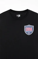 New Era USA Basketball Logos T-Shirt