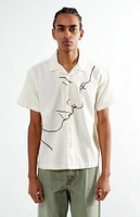Obey Frances Woven Camp Shirt