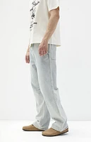 PacSun Light Indigo Baggy Cargo Jeans